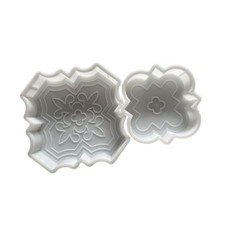 2 pezzi di stampo per mattoni